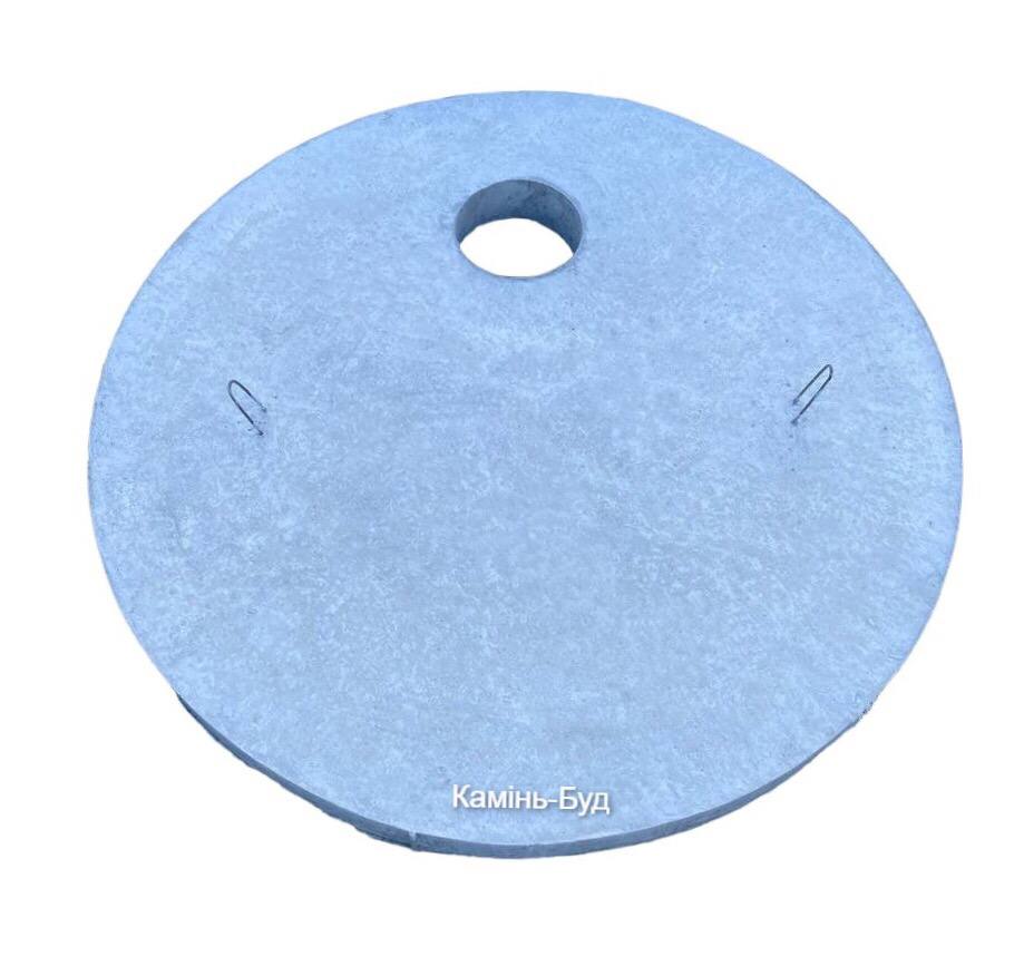 Кришка бетонна з малим отвором 